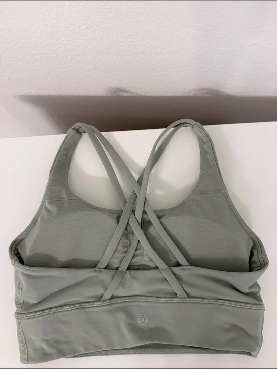 lululemon athletica Sage Green Cross-Back Sports Bra