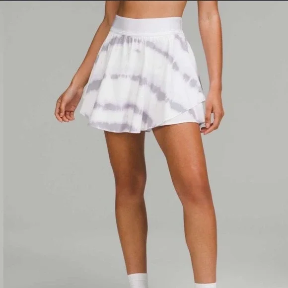 Lululemon Court Rival High Rise‎ Skirt - Transverse Lilac Multi