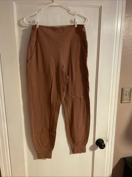 Women’s Cozy Jogger Pants in Pink, Comfortable Everyday Bottoms