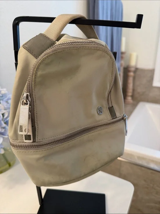 lululemon athletica Small Beige Mini Backpack