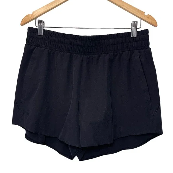 Under Armour Womens Black Flex‎ Woven 3in Inseam Athletic Shorts Large NWT NEW