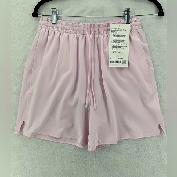 NWT Lululemon Pace Rival High-Rise Short‎ 5