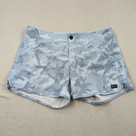 Pelagic‎ Shorts Womens 12 Blue Fishing Camo Board Short Outdoor Beach