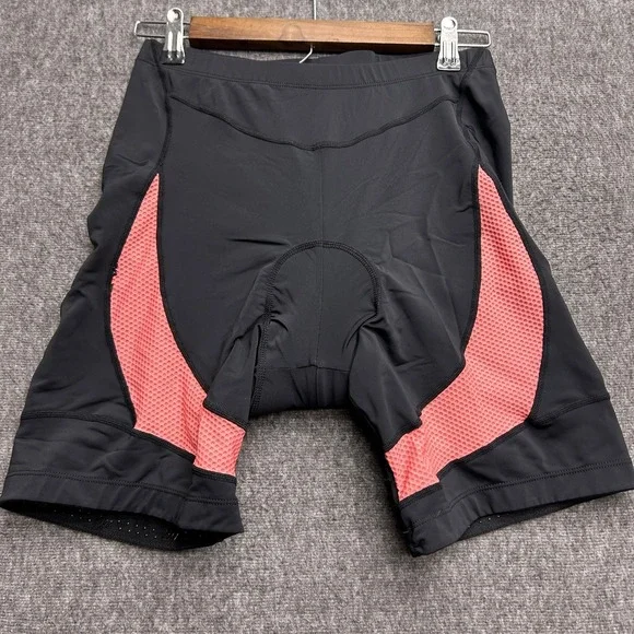 Beroy Cycling Shorts Women‎ XL Black Bike Bicycle Compression Adult Mesh Padded