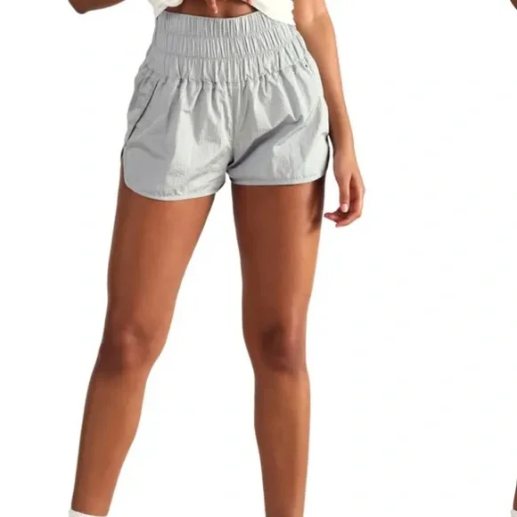 New!  Free People Movement Way Hime Shorts.  Arctic Mist.‎
