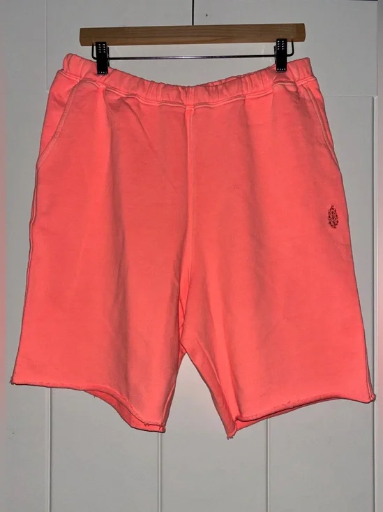FP Movement By Free People Best Of Long Sweat Short In Just Peachy Women XL NEW
