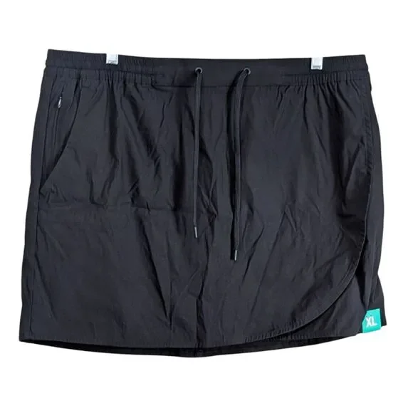 NWT Eddie Bauer skort Women's size XL Tulip hem string granola camping hiking
