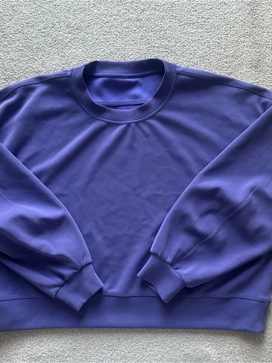 Lululemon Perfectly Oversized Cropped Crew Softstreme