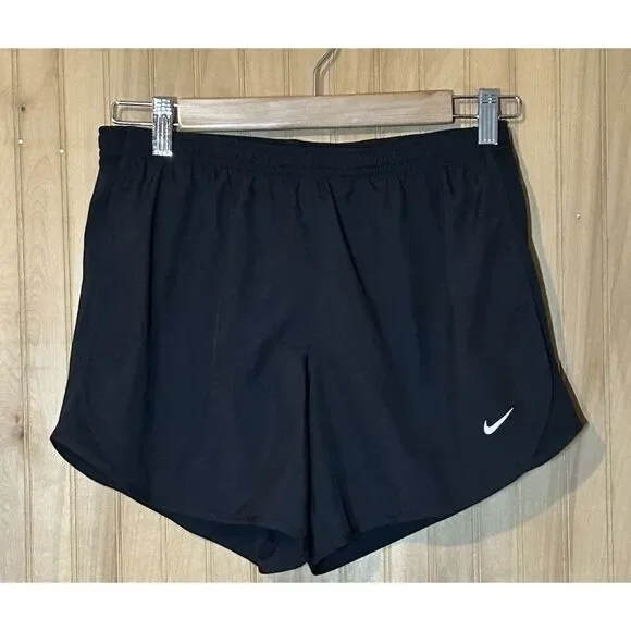 Nike Dri-Fit Shorts Womens XL Black Comfort Gym Running Athletic Ladies