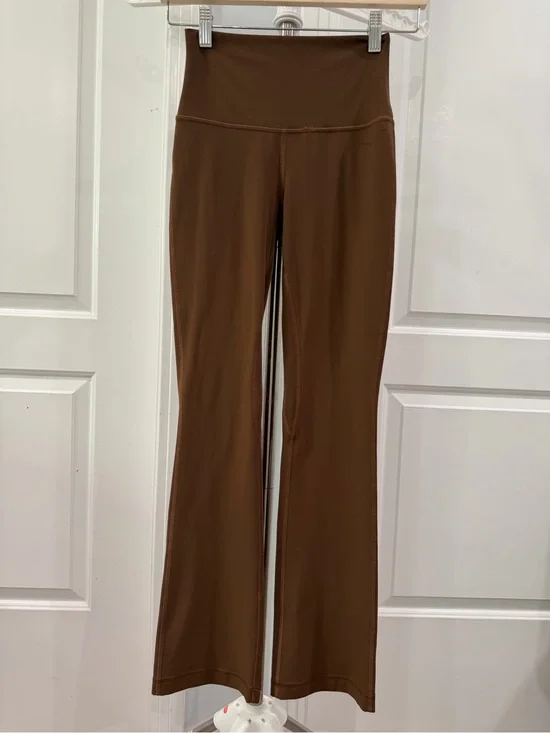 lululemon Align High-Rise Mini Flare Pant in Java Brown Size 4