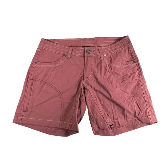 KUHL Sz 8 Shorts Splash Cargo Utility Hiking Stretch Outdoor Gorpcore UPF50 NWOT