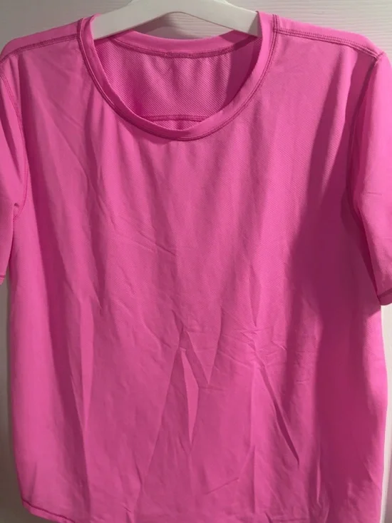 lululemon athletica Pink Short Sleeve Active Top