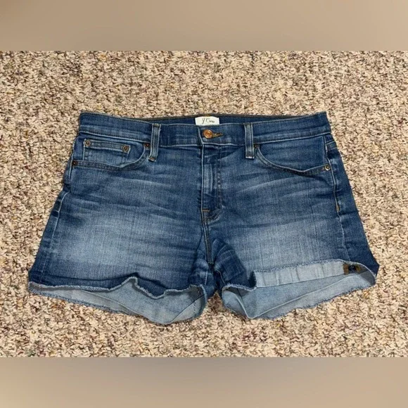 J crew womens size 29 Blue Women's size‎ 8 shorts Jean shorts summer warm sun