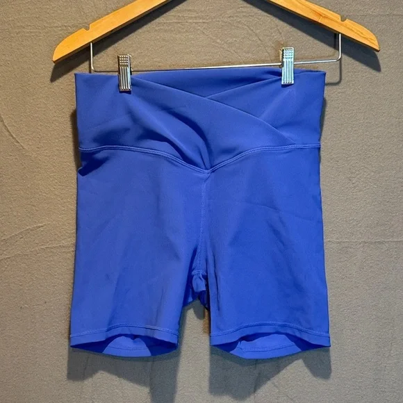 Women's Vibrant Blue Bike Shorts
