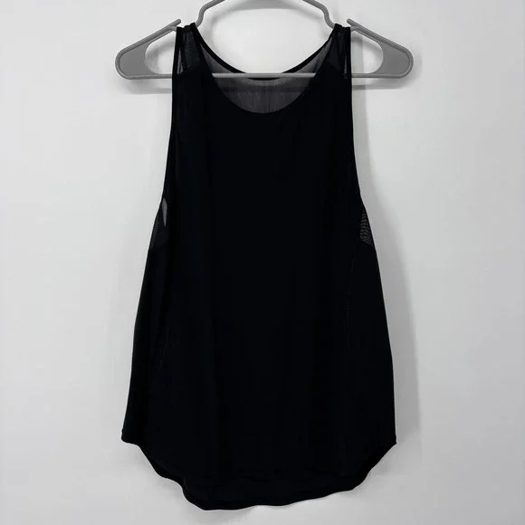 Lululemon Sculpt Tank II 4 Way Stretch Womens Size 6 Black‎ See Measurements!!