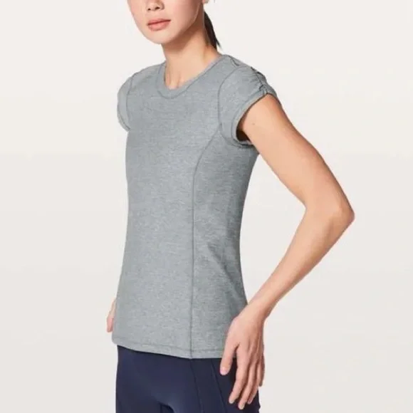 Lululemon Time To Sweat t shirt, cap sleeve size 8