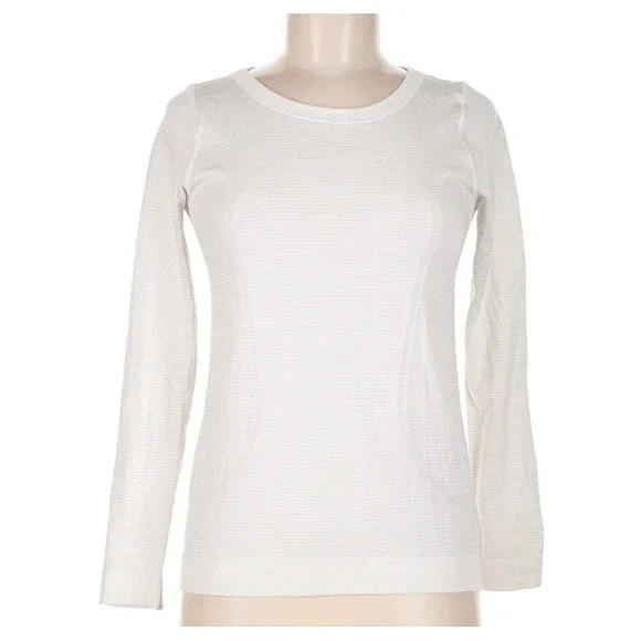 Lululemon Swiftly Tech Long Sleeve Crew Top Womens 8‎ Running Workout Yoga