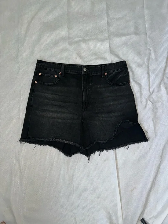American Eagle Outfitters High-Rise Denim Cutoff Shorts