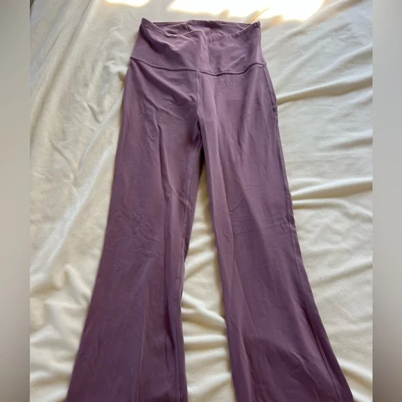 lululemon athletica Plum Boot Cut Yoga Pants