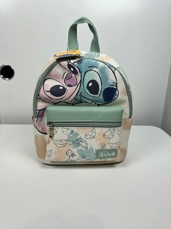 Disney Stitch Angel Mini Backpack Kids Girl Small School Travel Bag Bioworld NWT