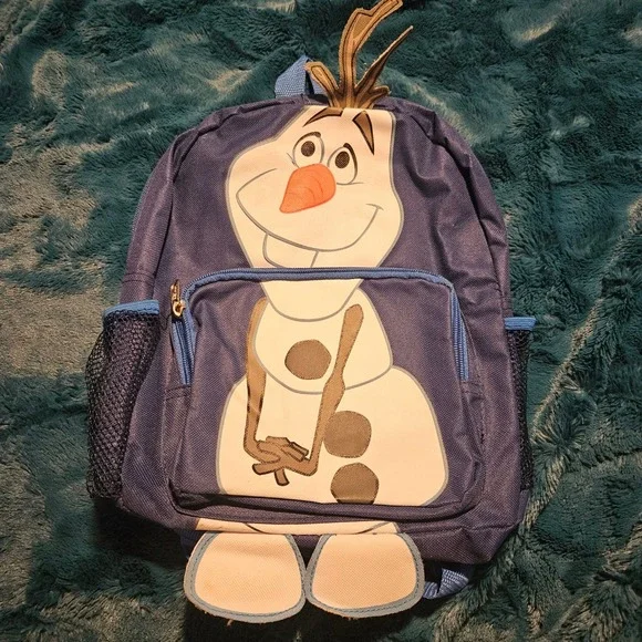 Disney Frozen Olaf Mini Backpack Kids Toddler Blue School‎ Bag Character