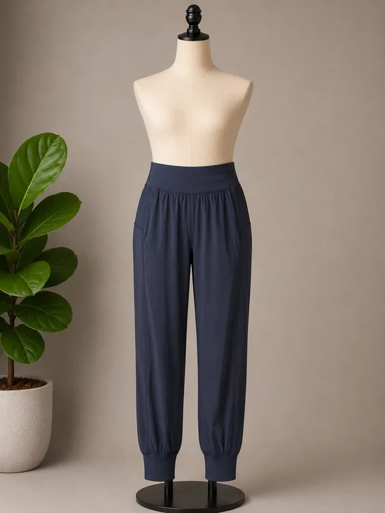lululemon athletica Navy Relaxed Track Joggers