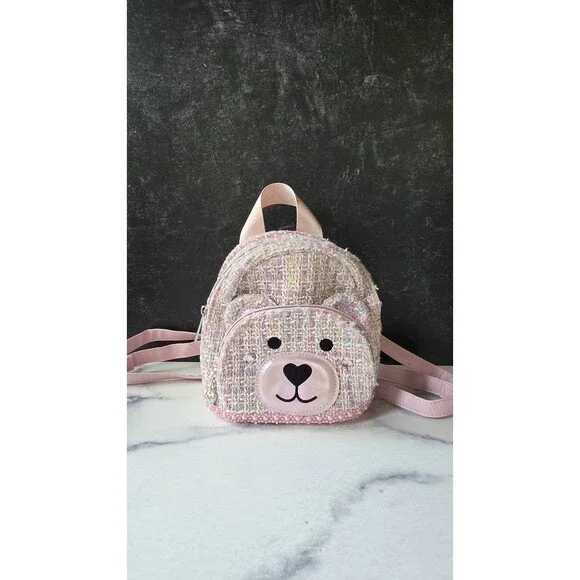 Miss Gwen's OMG Accessories Bear Mini Pink Backpack
