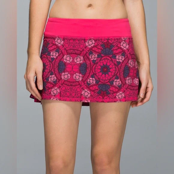 Lululemon Run-Pace Setter Skirt 4-way Stretch‎ (Sz 8 Regular)TXA948