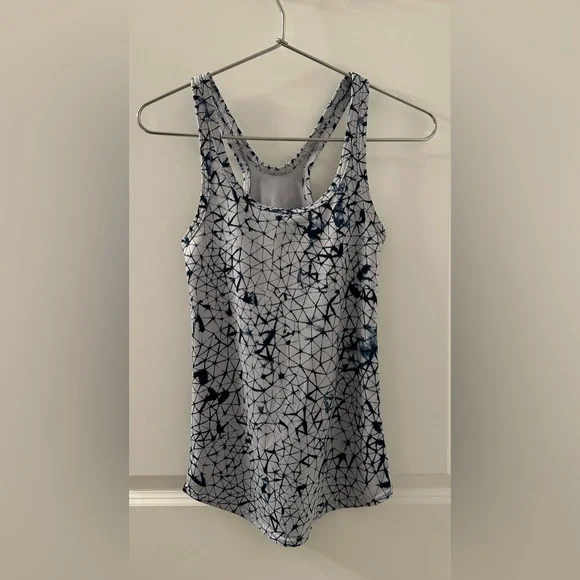 Lululemon Studio Racerback | Star Crushed Silver Fox Deep‎ Navy | 4
