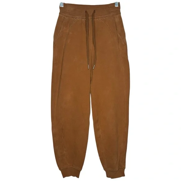 Lululemon Scuba Relaxed High-Rise Jogger Copper Brown Size 0