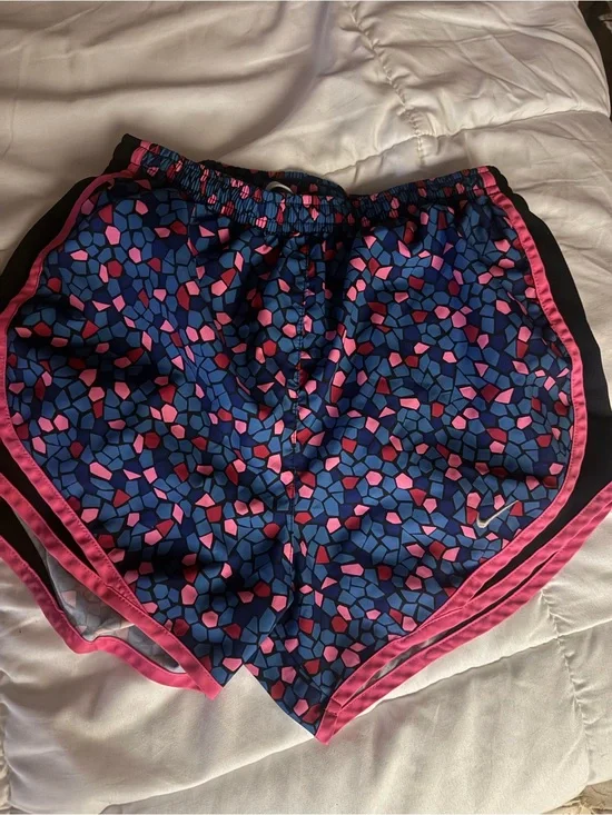 Nike women's xs Pink & Blue shorts