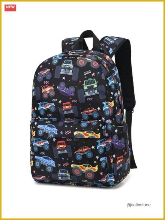 Kids Backpack for Boys, Preschool Toddler Backpack Kindergarten School Bookbag