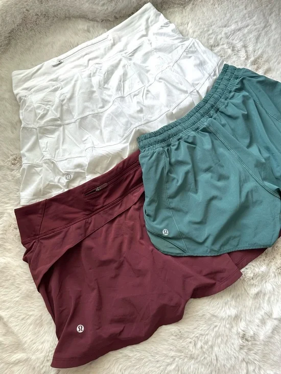 Lululemon‎ skirts + shorts bundle size 8 - lot of 3 athletic