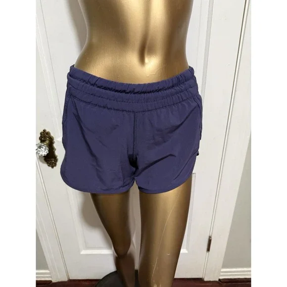 Size 6 Lululemon Navy Blue Womens Shorts Athletic