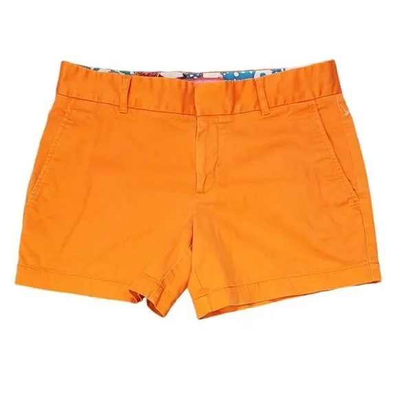 Trina Turk Banana Republic Collection Orange Shorts