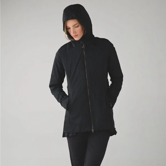 Lululemon Four The Helluvit Jacket Black / Dandy Digie Multi Size 10