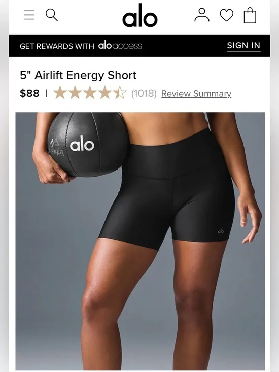 ALO Yoga Black 5