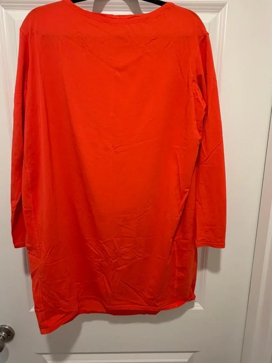 Lululemon women's Long Sleeve Casual dress Bright Orange