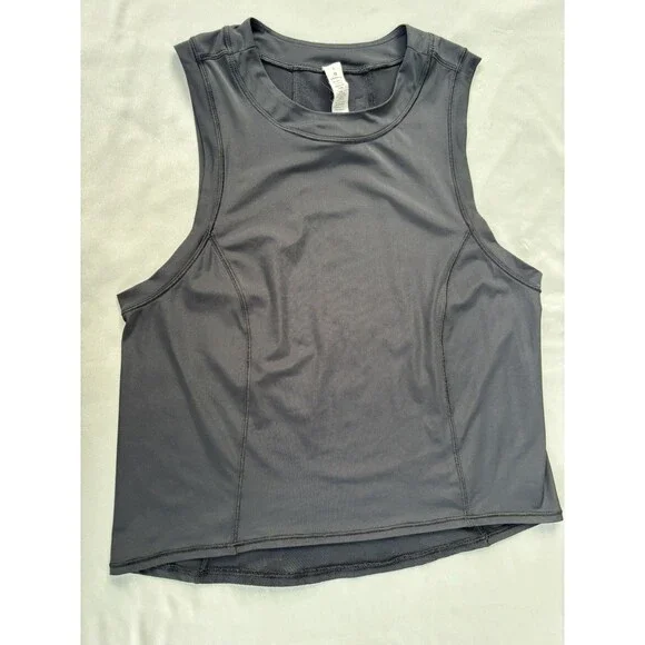 LULULEMON WOMENS BLACK SCULPT TANKTOP SZ 2