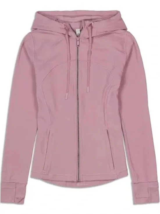 Lululemon hooded Define Jacket *Nulu Pink Haze lululemon style 