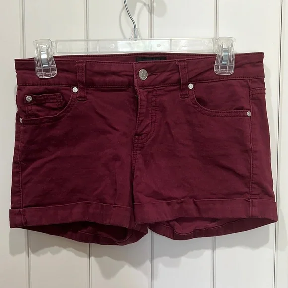 Celebrity Pink Shorts. Wine colored shorts. Size 1.