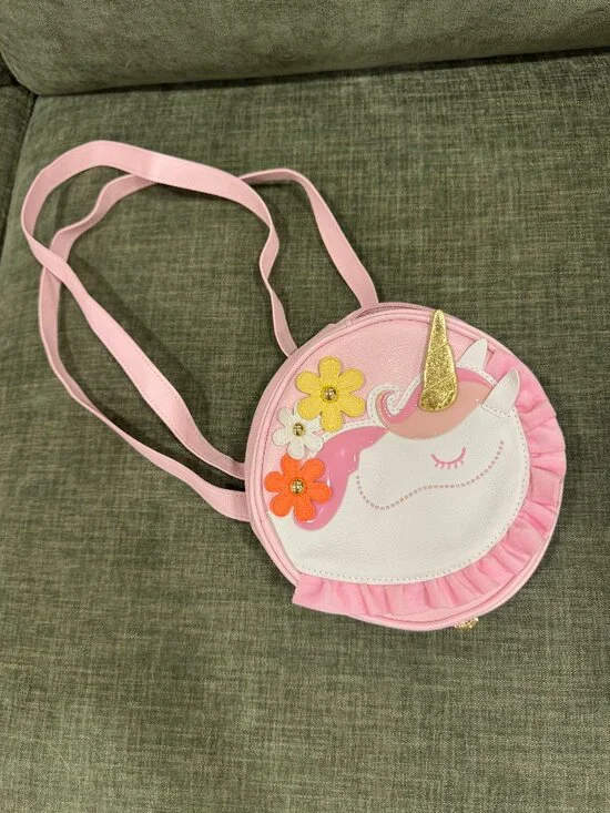 NEW Girls Pink Unicorn Mini Backpack