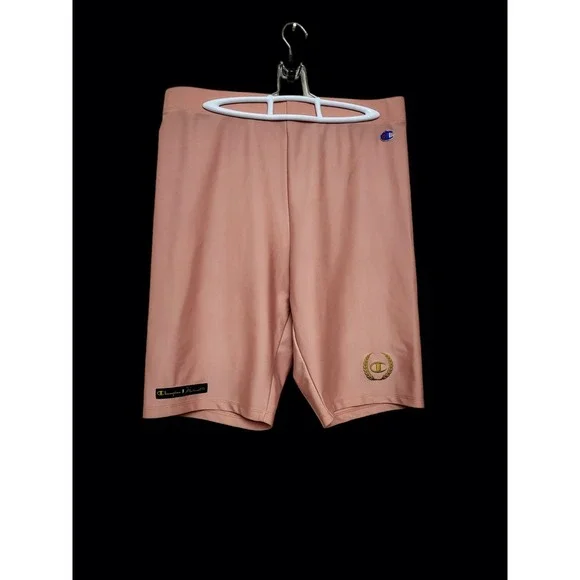 Champion X Muhammad Ali ‎ Salmon Colored Boxing Biker Running Shorts Women's 2X