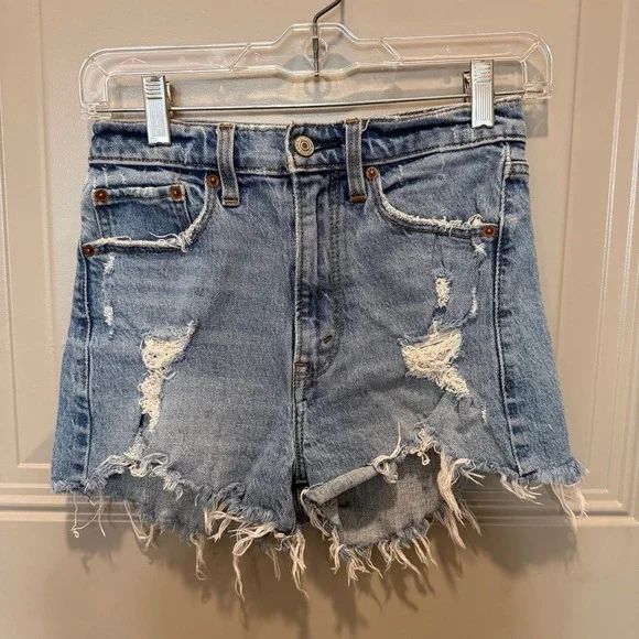 Abercrombie‎ & Fitch High Rise Mom Short Size 25/0