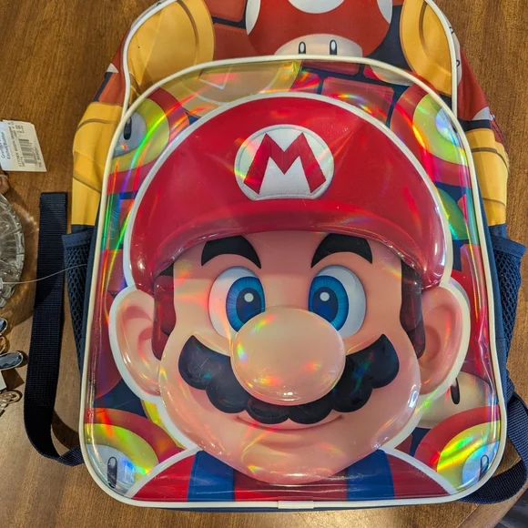 Nintendo Mario Kids‎ Backpack - Red and Blue