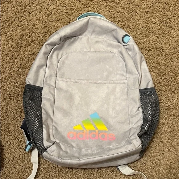 Adidas backpack and lunch bag