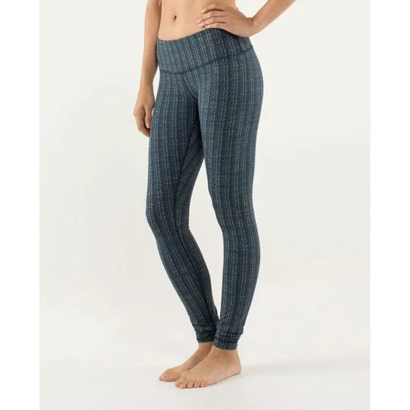 Lululemon Wunder Under Pant Ziggy Wee August Inkwell Yoga Gym Athleisure 4