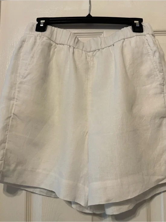 NLA Never Worn J. Crew 100% Linen Shorts with 6 inch inseam