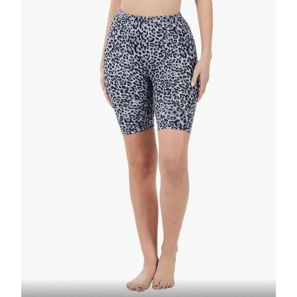 Cheetah Print Biker Shorts