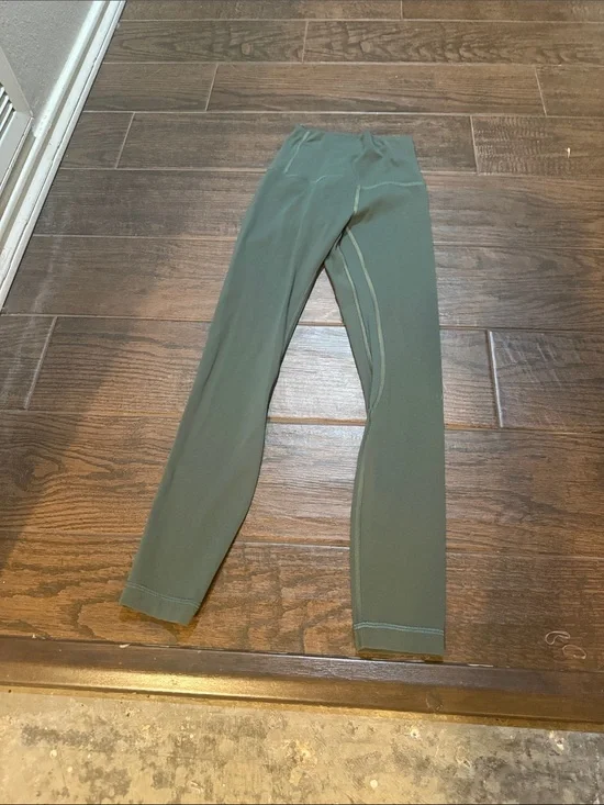 lululemon athletica Olive Green Leggings